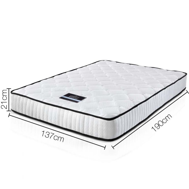 Giselle Bedding Wendell Pocket Spring Mattress 22cm Thick Double